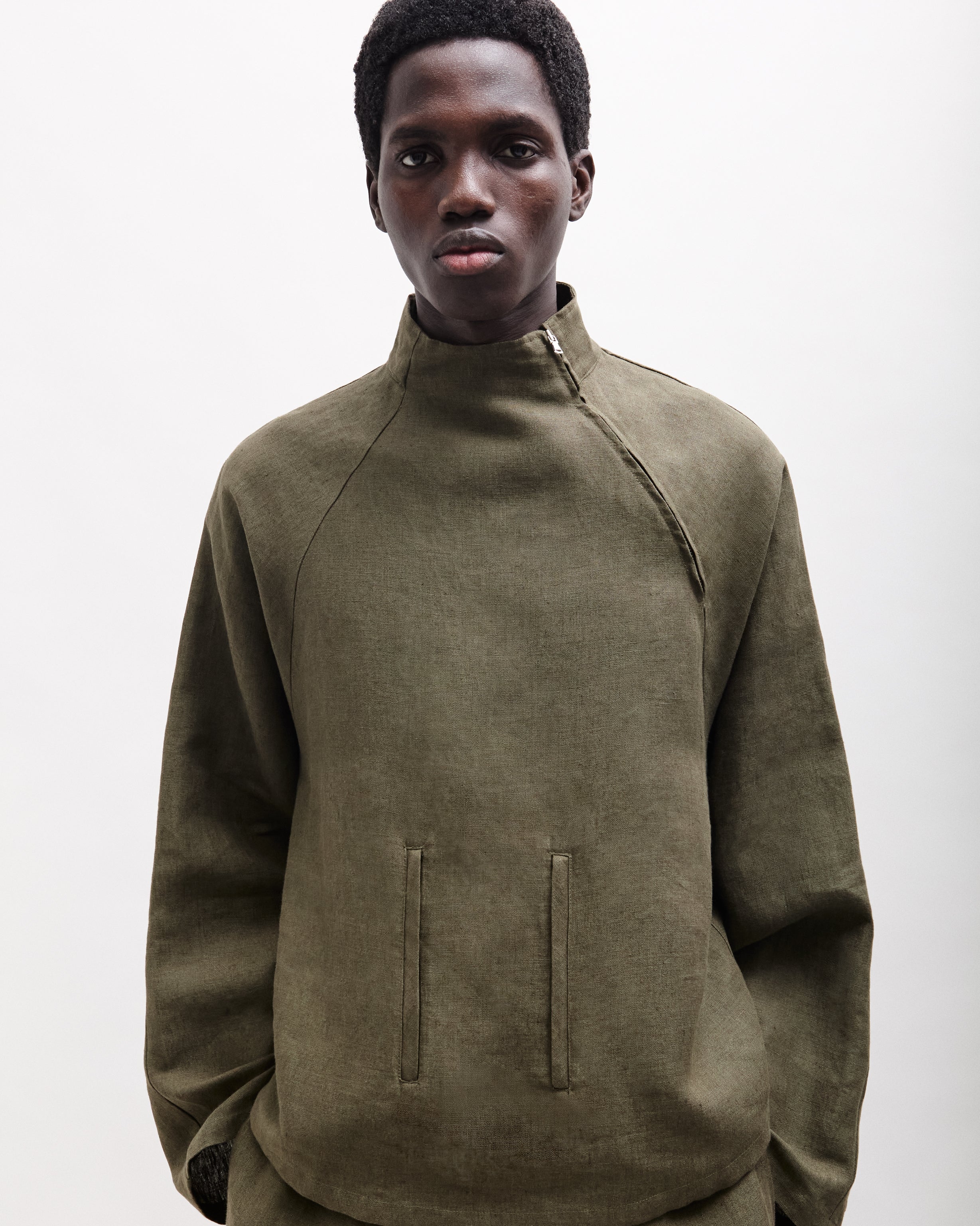 Rza Track Top Khaki