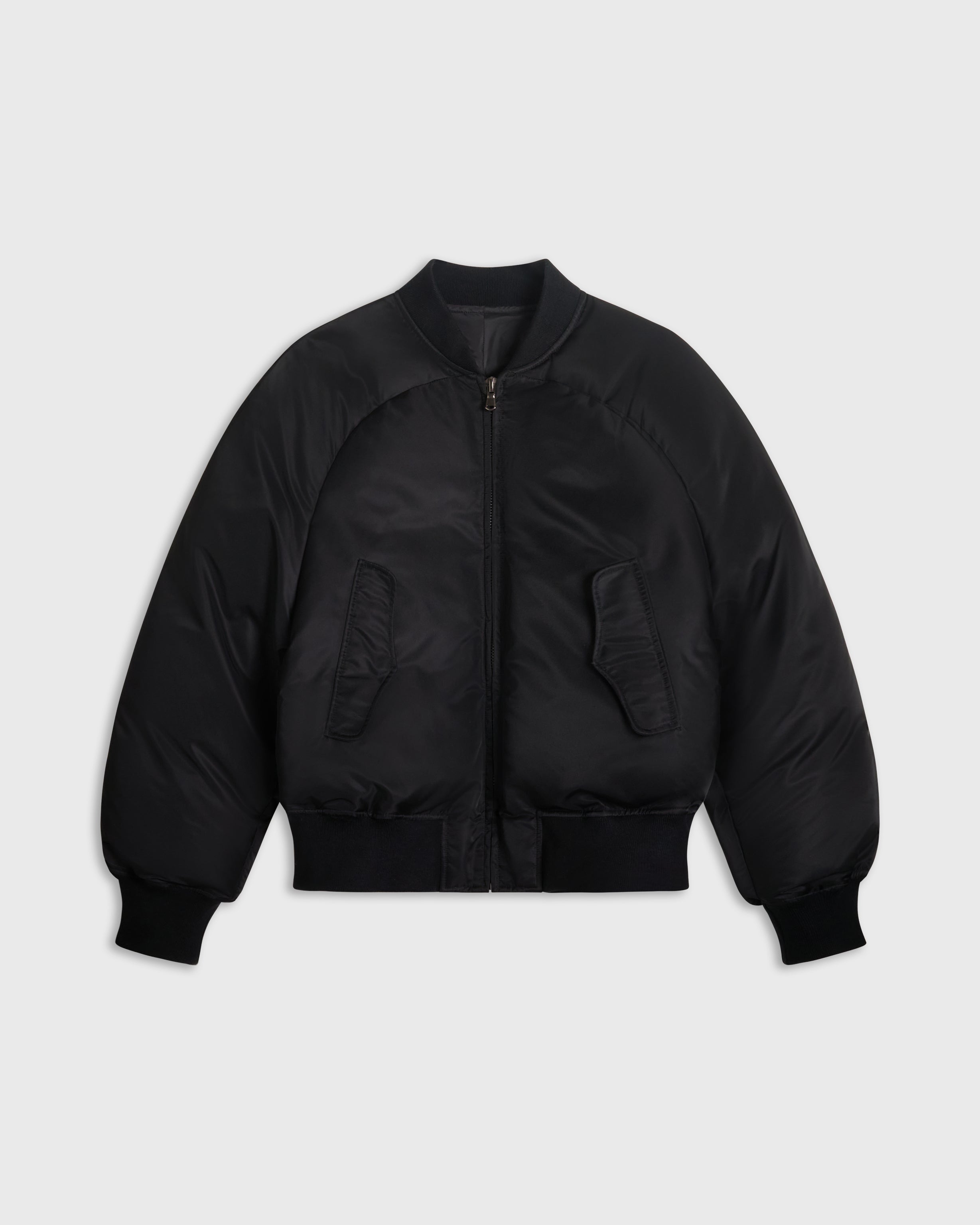 Signet Bomber Jacket Black