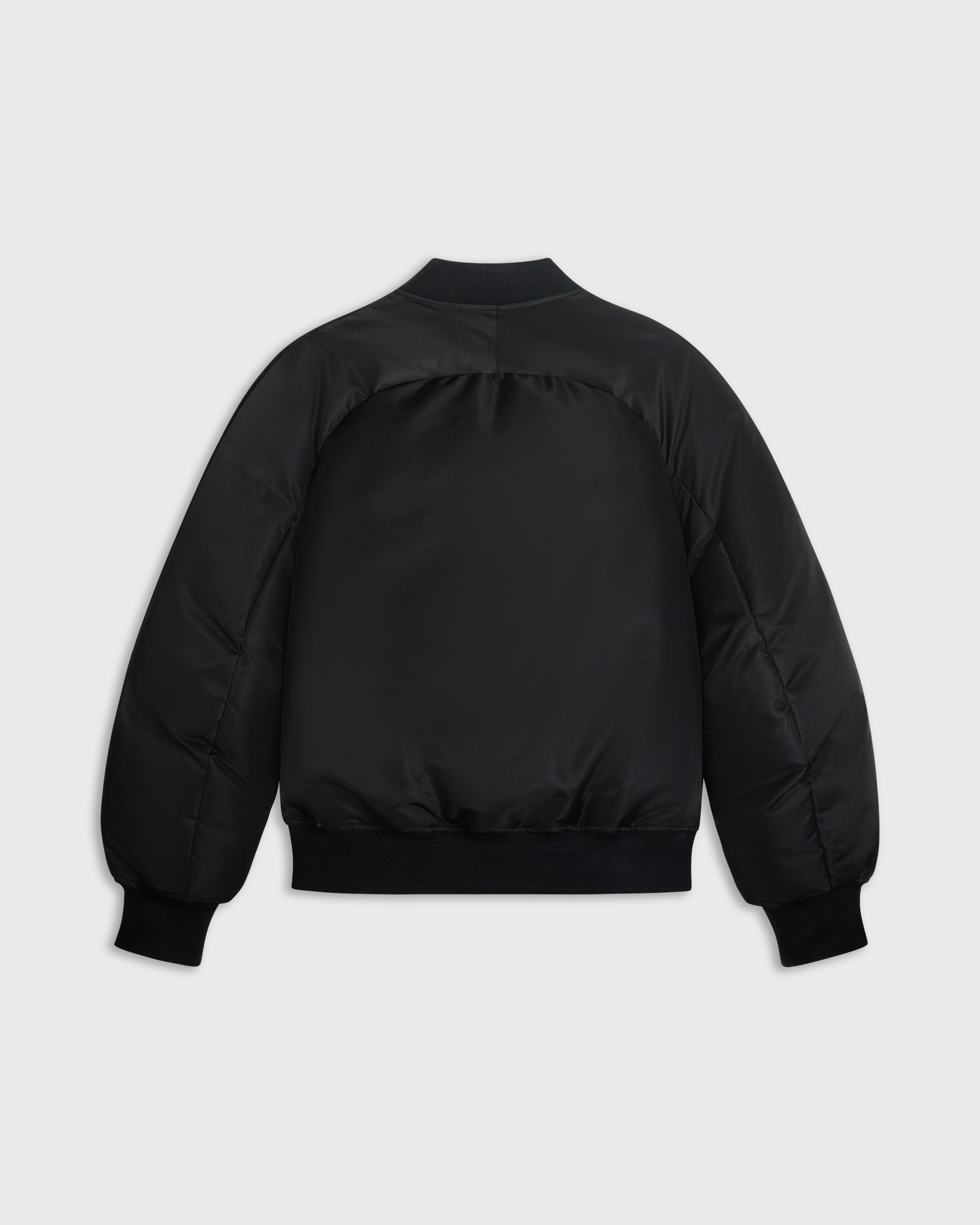 Signet Bomber Jacket Black