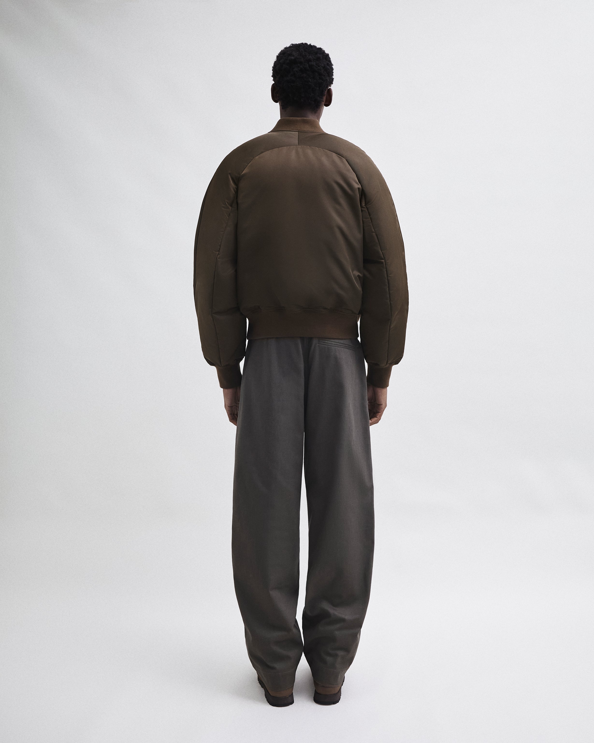 Signet Bomber Jacket Olive