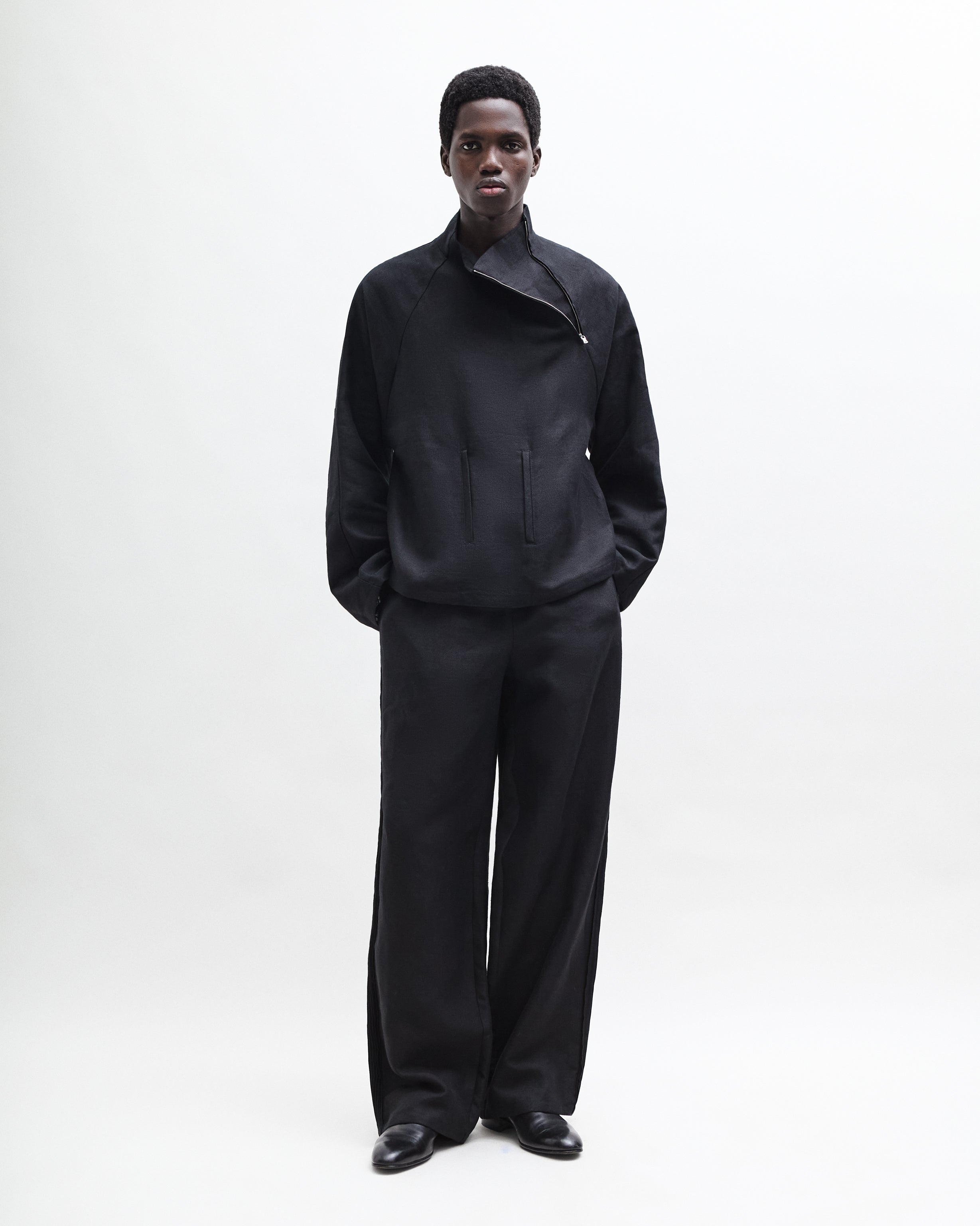 Rza Track Top Black