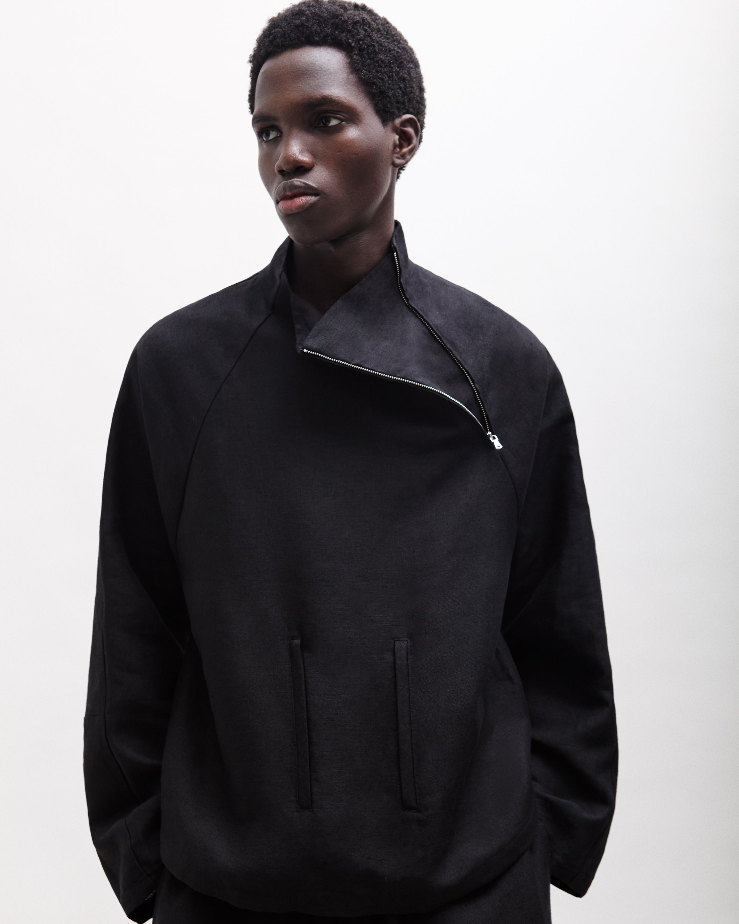 Rza Track Top Black