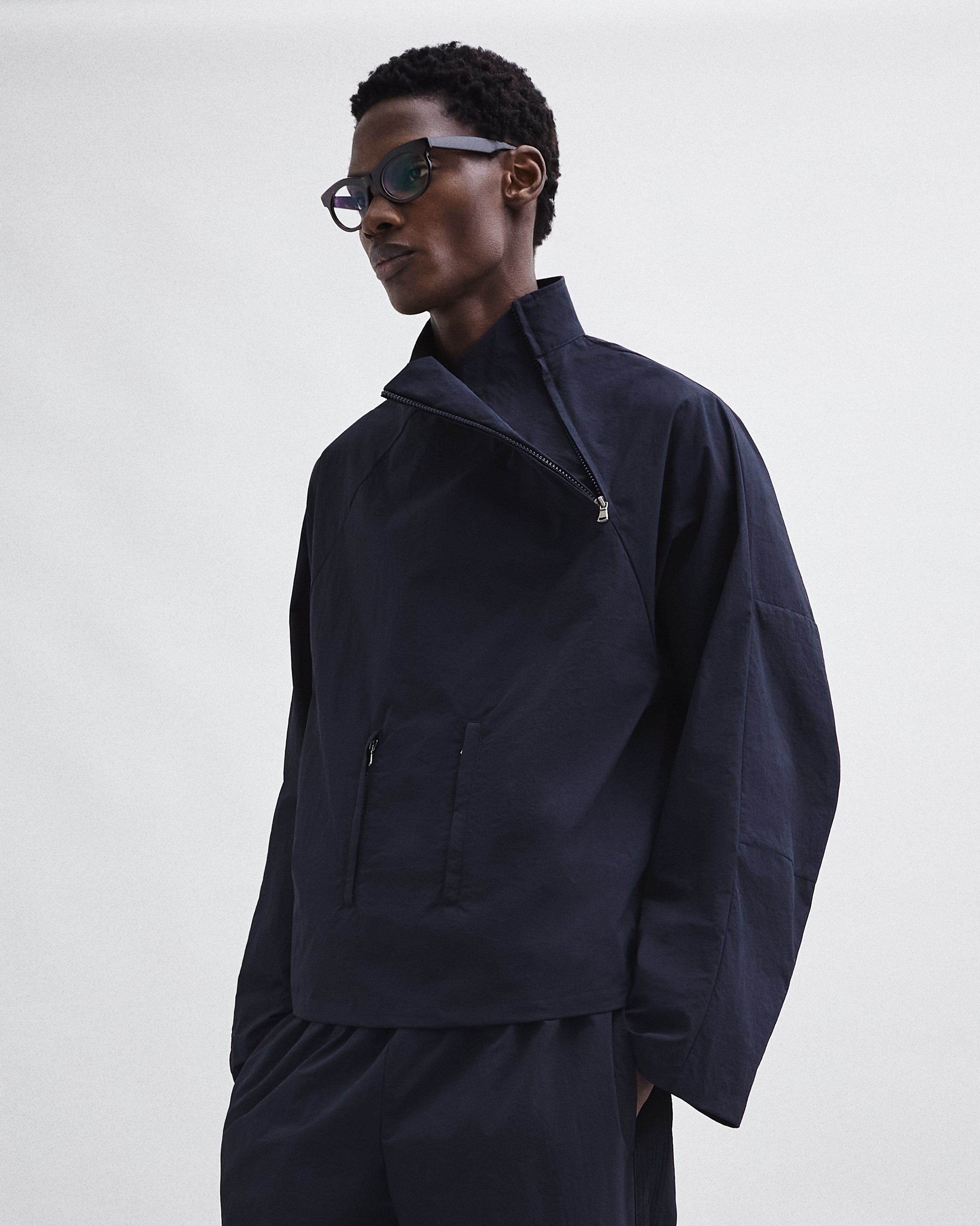 Evening Track Top Navy